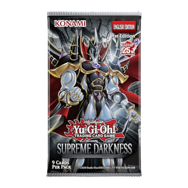 YuGiOh! Supreme Darkness Single Booster Pack