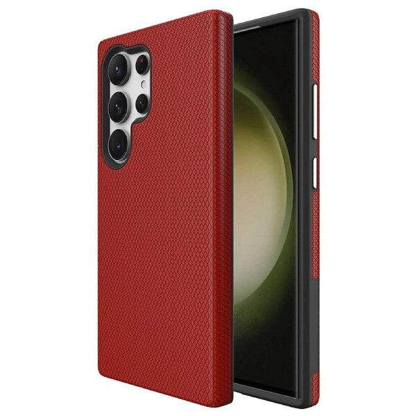 Soka Triangle Case (Suits Galaxy S24 Ultra) - Red