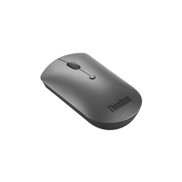 LENOVO ThinkPad Bluetooth Silent Mouse - Dual-Host Bluetooth 5.0 to Switch Between 2 Devices,DPI Adjustment: 2400, 1600, 800, 1YR Battery Life