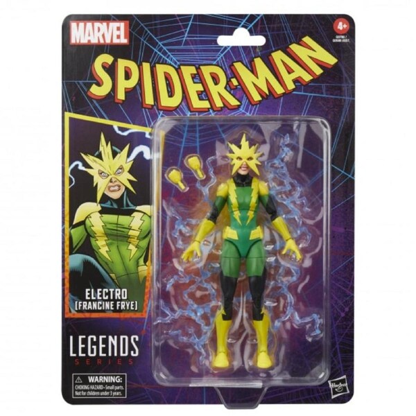 Marvel Legends Series: Electro Francine Frye Action Figure