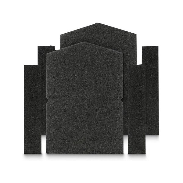 iDeer life 2 Pack Replacement Foam Filter Replacement for Miele Heat Pump Dryer Filter Replacement Parts 6057930 + 9688381