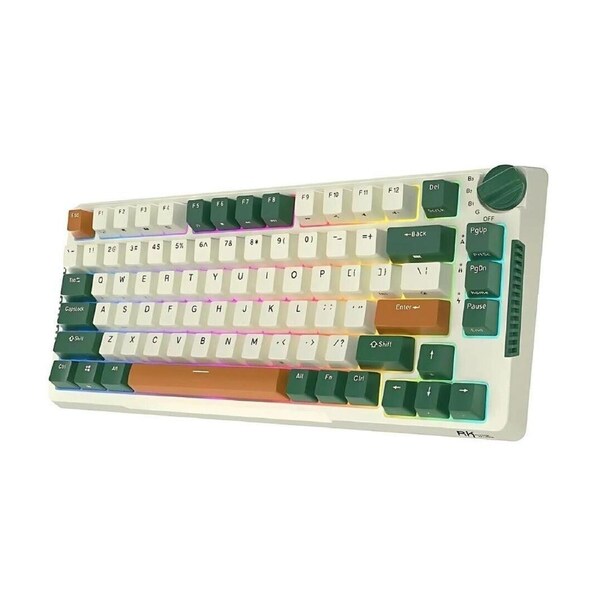 Royal Kludge RK-H81 Tri Mode RGB Hot Swap Brown Switch Keyboard - Timing Machine