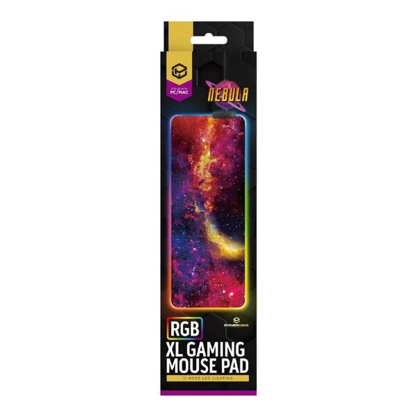 Powerwave Nebula XL RGB Mouse Pad