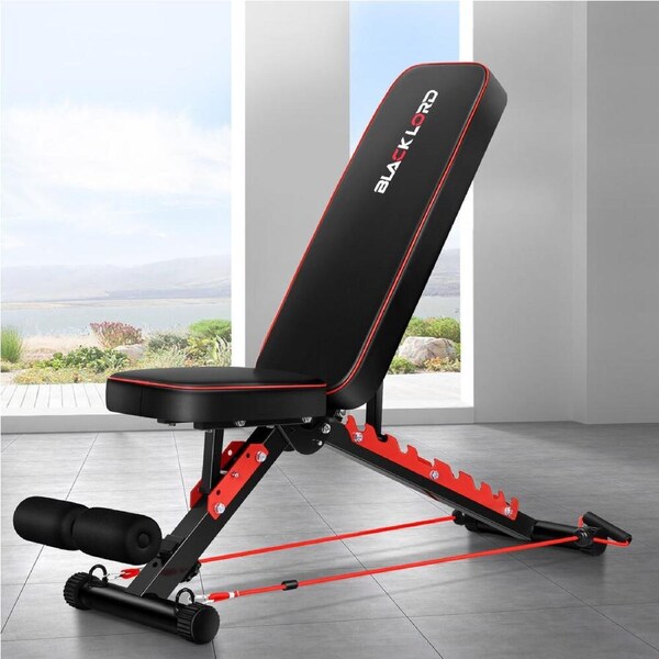 BLACK LORD Adjustable Weight Bench