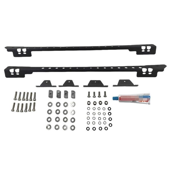 Backbone Roof Rail Steel Fit For Holden Colorado&nbsp;RG Series Dual Cab&nbsp;2012-2019