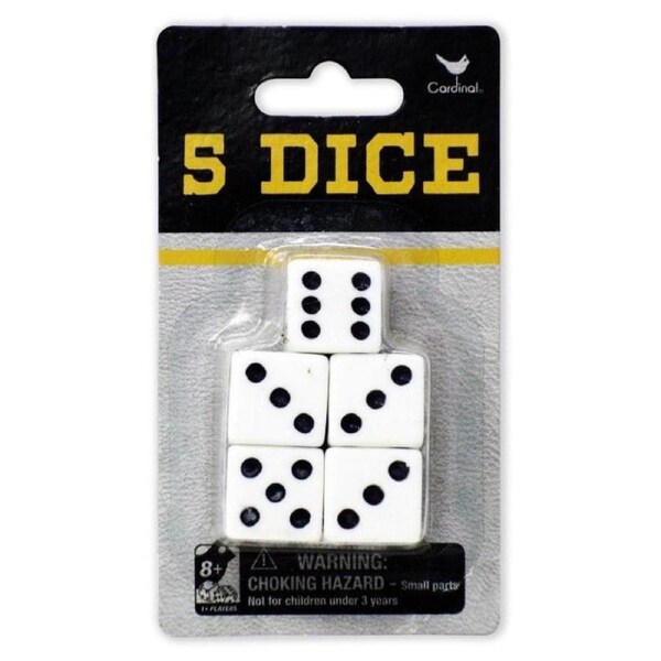 Cardinal Classics Dice 5 Pack