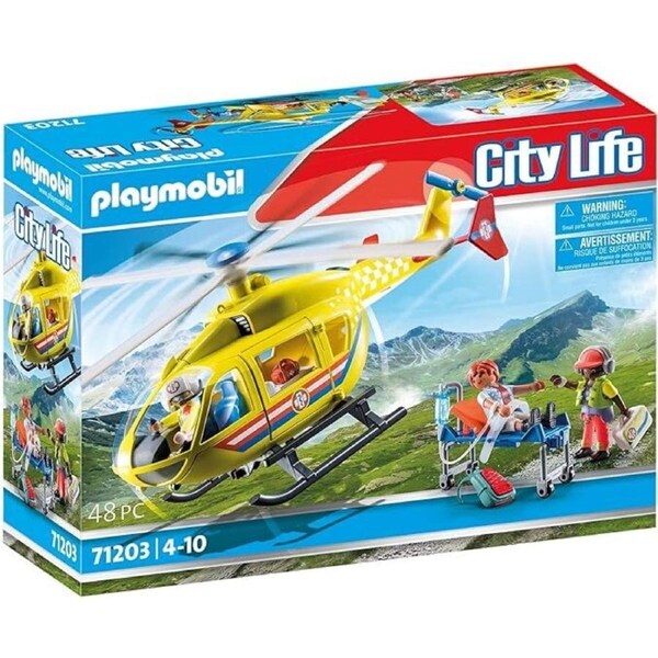 Playmobil City Life - Medical Helicopter