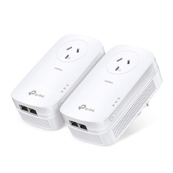 TP-Link TL-PA9020P AV2000 2 Gigabit Port Powerline Adapter