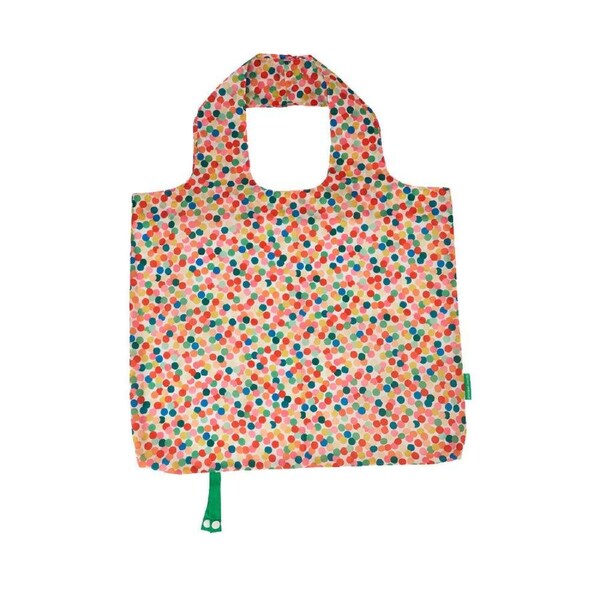 Annabel Trends Shopping Travel Colourful Tote Bag 50x42cm Reusable Confetti