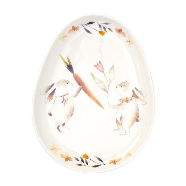 Annabel Trends Easter Ceramic Plate 16x21cm Home Decor A Gift of Friendship
