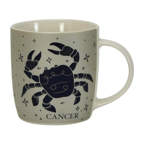 Annabel Trends Coffee Mug Zodiac Cancer 350ml Milk/Tea Cup w/ Handle Brown