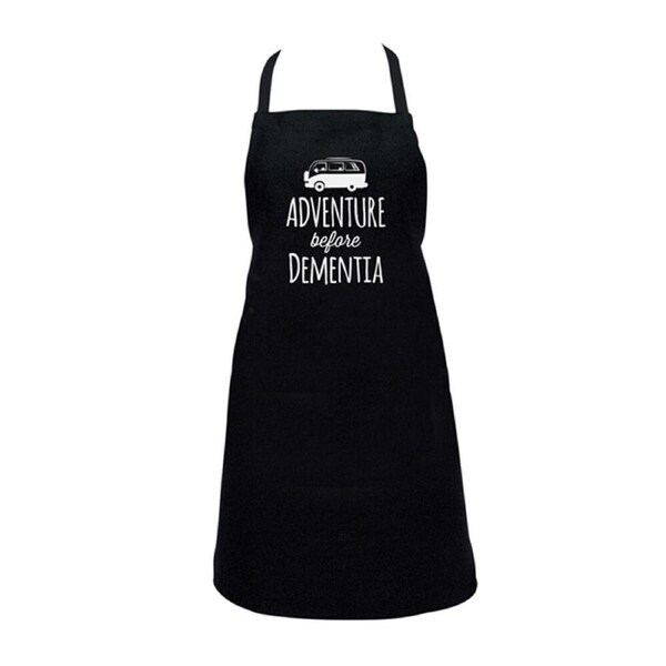 Annabel Trends Screen Print Apron Cooking Bib 60x80cm Adventure B4 Dementia