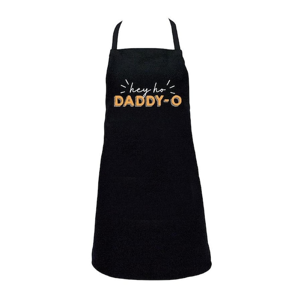 Annabel Trends Cotton Screen Print Apron Cooking Bib 60x80cm Hey Ho Daddy O