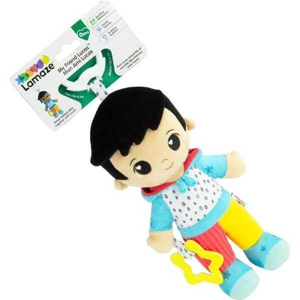 Lamaze Clip and Go My Friend Lucas Plush