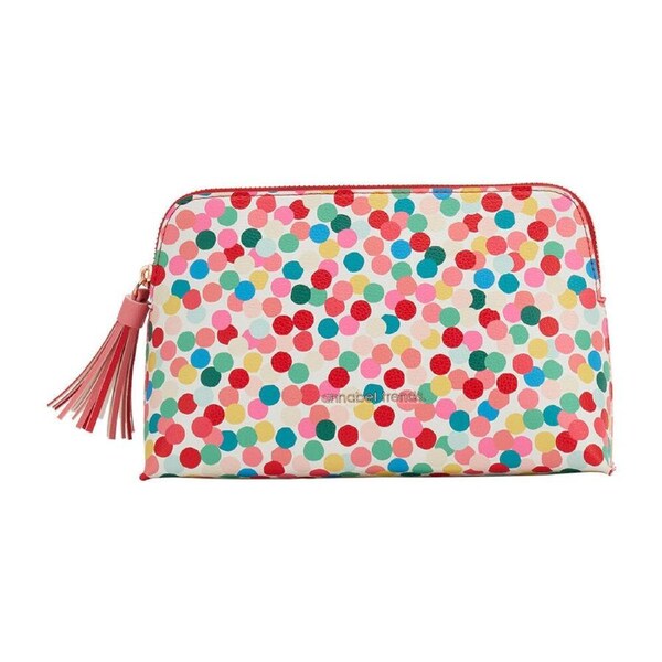 Annabel Trends Vanity Bag Travel Makeup Pouch Medium 23x13.5cm Confetti
