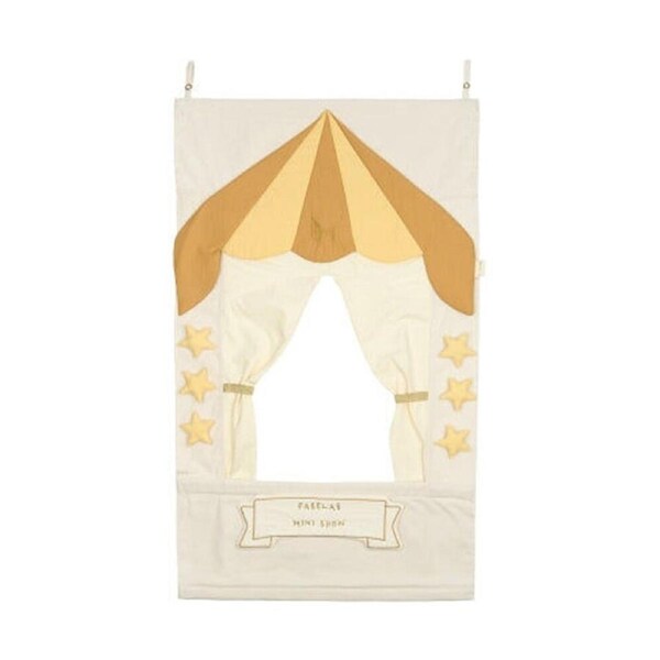Fabelab Organic Cotton Baby/Infant Door Hanging Pretend Theatre with Circus