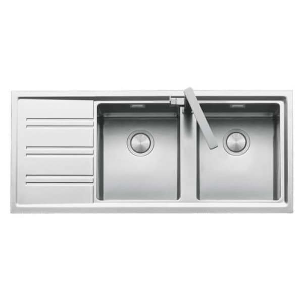 Abey Easy Double Bowl Inset Sink With Drainer EASY200R