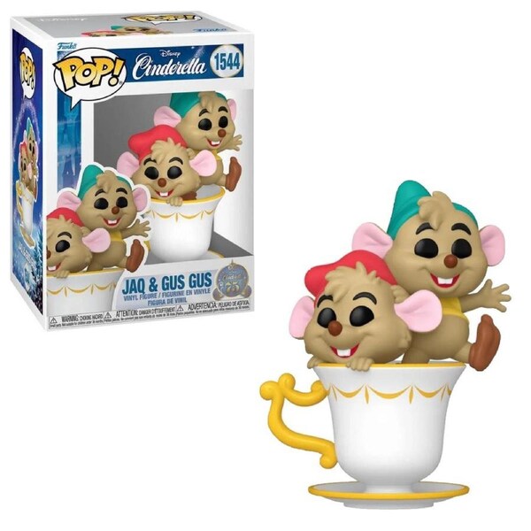 Disney 75th Anniversary 1950: Jaq and Gus Gus Funko POP! Vinyl
