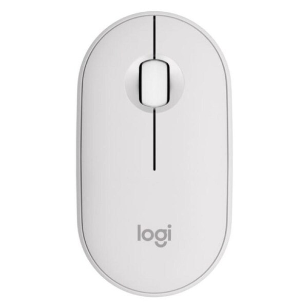 Logitech M350S Pebble Mouse (Tonal White)