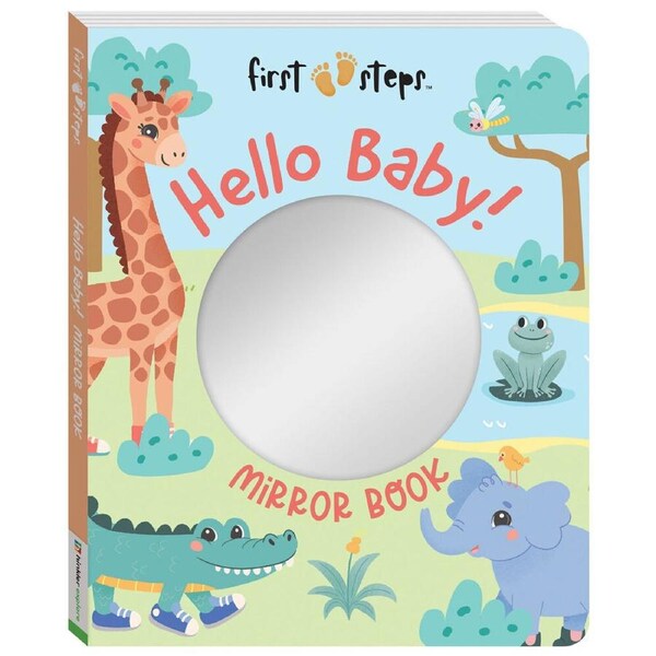 Building Blocks First Steps Hello Baby! Mirror Board Book Kids/Child 0y+