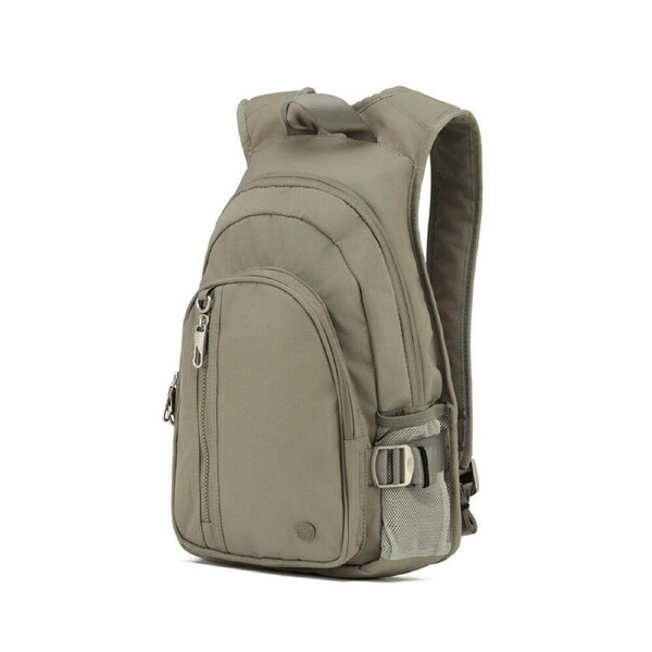 Tosca Anti-Theft RFID Blocking Travel Backpack 25x42cm Slash/Cut Proof Taupe