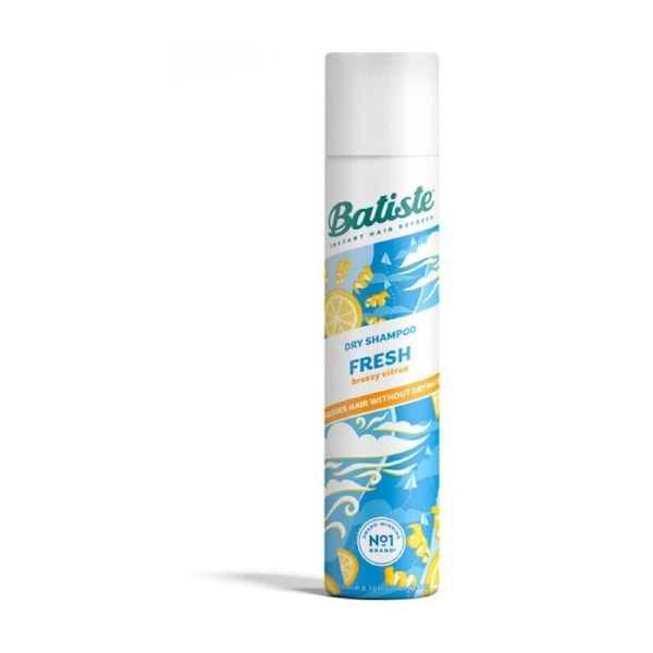 Batiste Dry Shampoo Can Fresh Breezy Citrus Instant Hair Refresh Spray 200ml