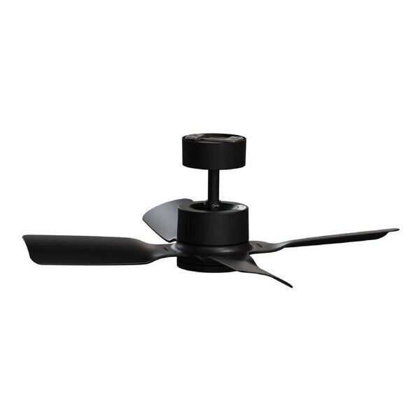 Clipsal Airflow X Series 900mm 4 Blade DC Ceiling Fan Black