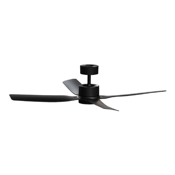 Clipsal Airflow X Series 1300mm 4 Blade DC Ceiling Fan Black