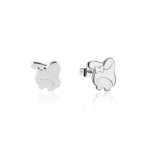 Couture Kingdom Sanrio Precious Metal My Melody Fashion Stud Earrings Silver