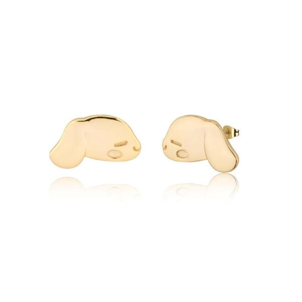 Couture Kingdom Sanrio Precious Metal Cinnamoroll Fashion Stud Earrings Gold
