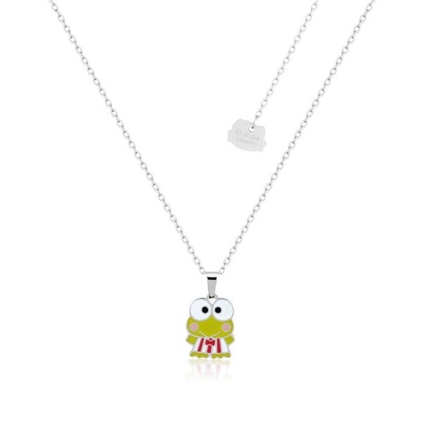 Couture Kingdom ECC Sanrio Hello Kitty Keroppi Fashion Necklace 47cm Silver