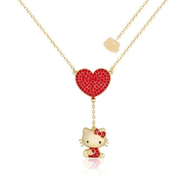 Couture Kingdom Sanrio Hello Kitty Love Necklace Pendant Accessory 45cm Gold