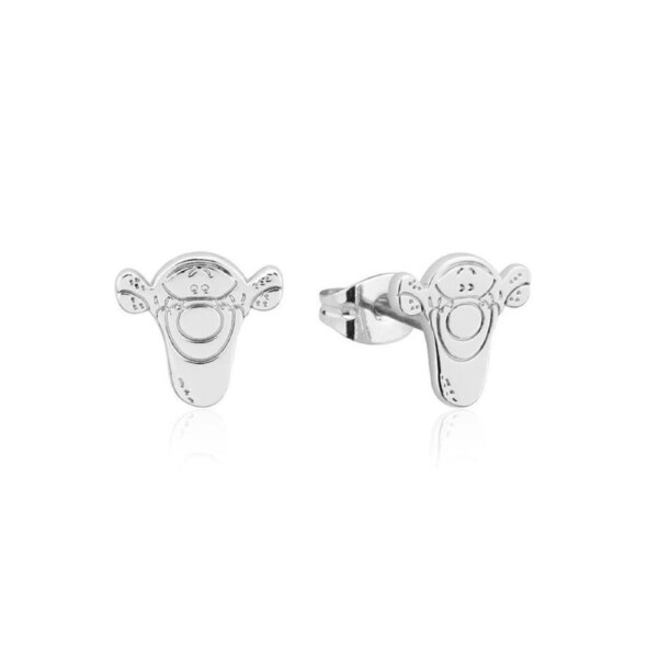 Couture Kingdom Disney Winnie The Pooh Tigger Stud Earrings 10mm Silver