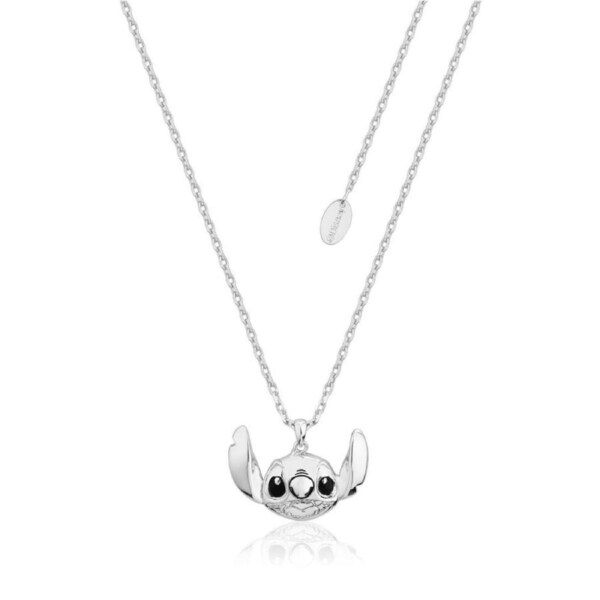 Couture Kingdom Disney Lilo & Stich Necklace Pendant Accessory 45cm Silver