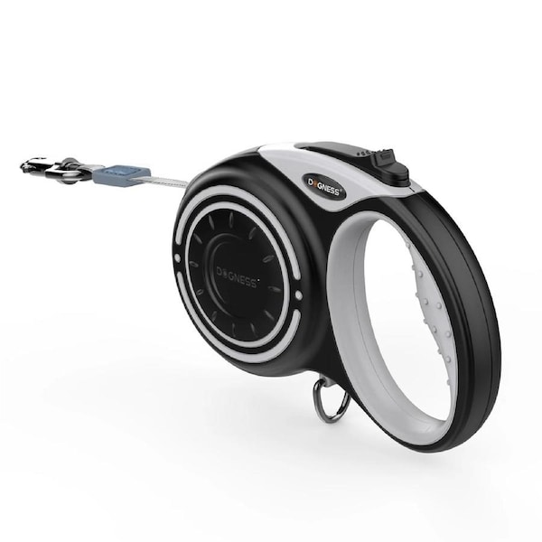 Dogness Smart Retrac Lsh Escalibur Grey 4M- M