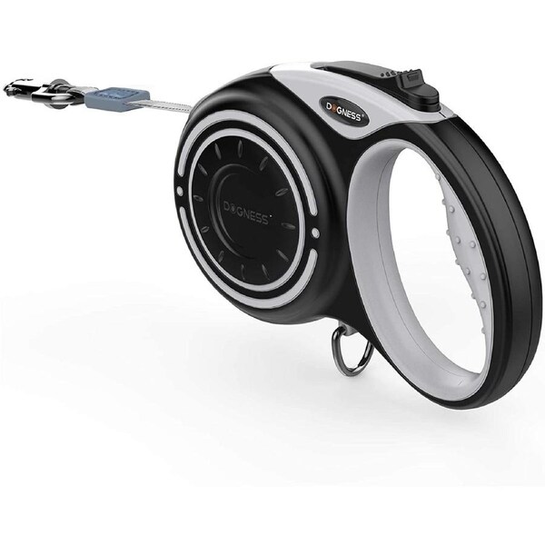 Dogness Smart Retrac Lsh Escalibur Grey 5M - L