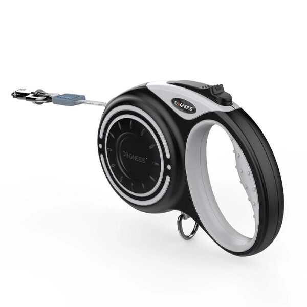 Dogness Smart Retrac Lsh Escalibur Grey 3M - S