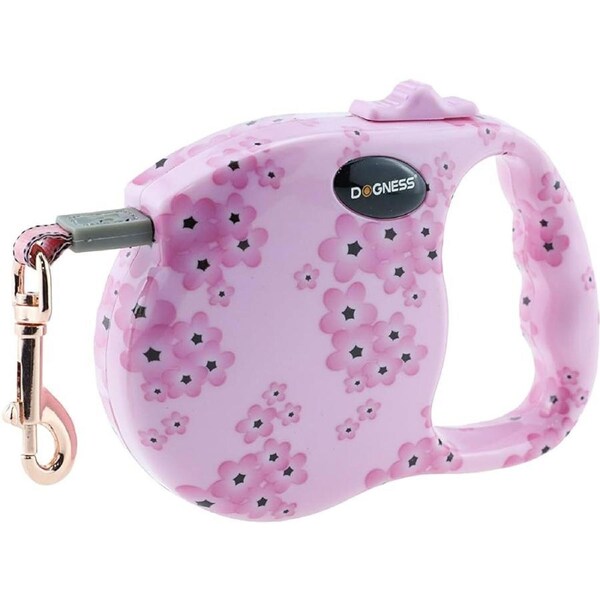 Dogness Fashion Retrac Lsh Peach Blossom 5M - L