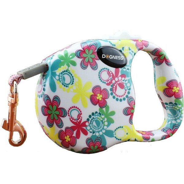 Dogness Fashion Retrac Lsh Flower 4M - M