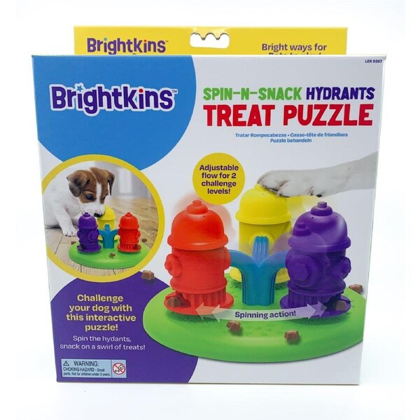 Brightkins Spinning Hydrants Treat Puzzle