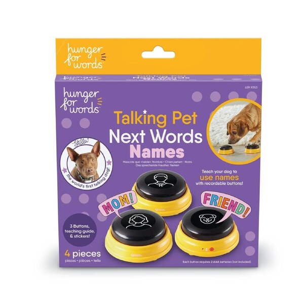 Hunger For Words - Talking Pet Next Words - Names