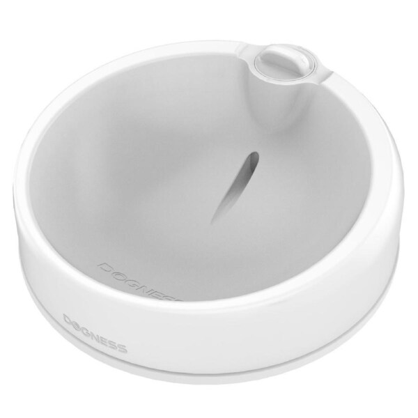 Dogness Travel bowl duo - White