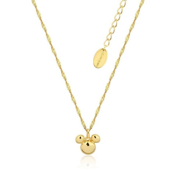 Couture Kingdom Disney Mickey Mouse Fashion Accessory Classic Necklace Gold