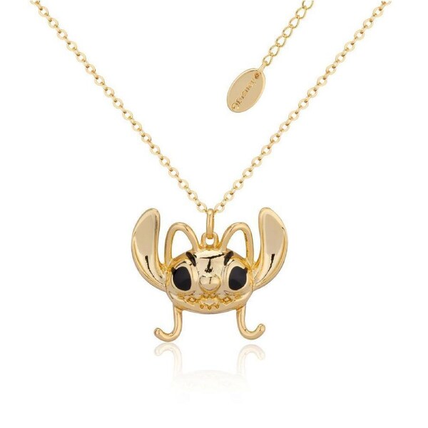Couture Kingdom Disney Lilo & Stitch Angel Fashion Accessory Necklace Gold