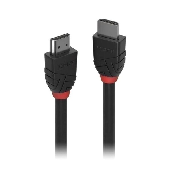 Lindy 2m HDMI High Speed Cable - Black Line