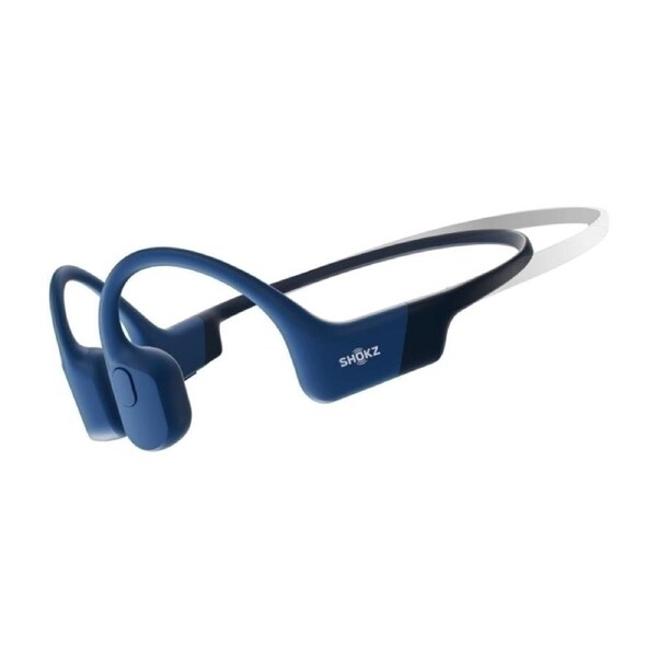 SHOKZ OpenRun MINI Bone Conduction Sports Bluetooth Headphones - Blue