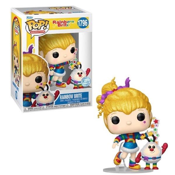 Rainbow Brite Rainbow Brite with Twink Diamond Glitter Funko POP! Vinyl
