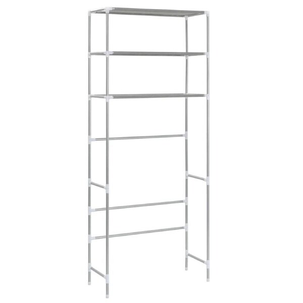 Bathroom Laundry Storage Rack Over Washing Machine Shelves Organiser 69x28x169cm
