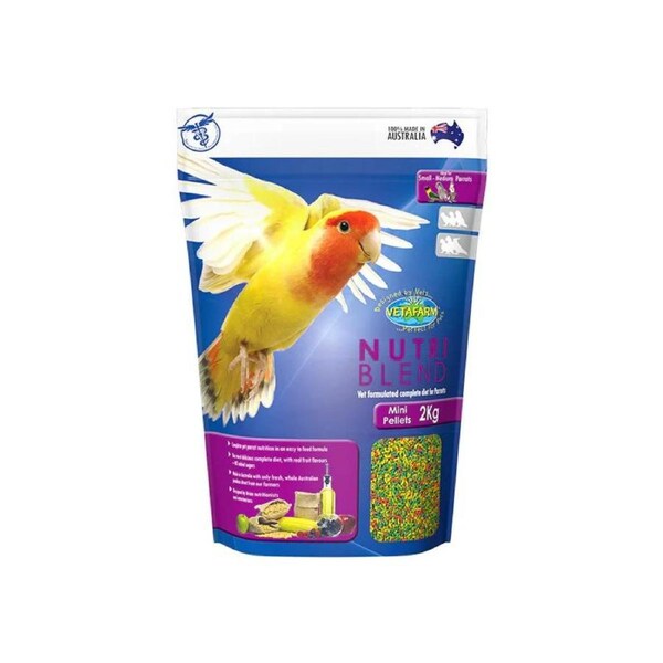Vetafarm Nutriblend Pellets Mini 2kg