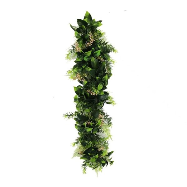 FreshTrail Hanging Extendable Flowering Cedar Vine – Weatherproof 55cm